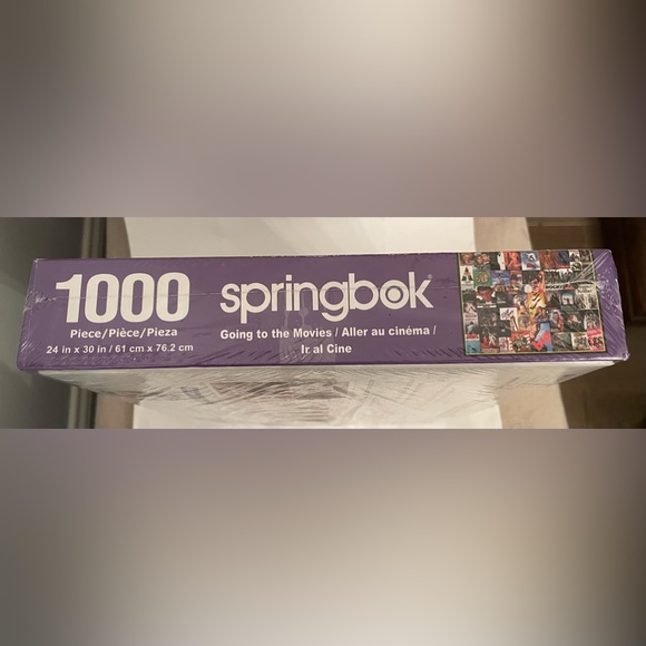 Springbok “Going to the Movies” 1000 piece puzzle. New in box. - Picture 8 of 9